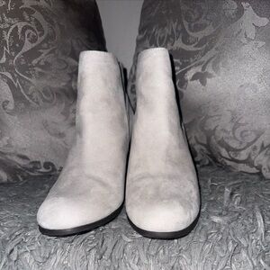 Women’s gray gently worn Cole Haan Booties 8.5.